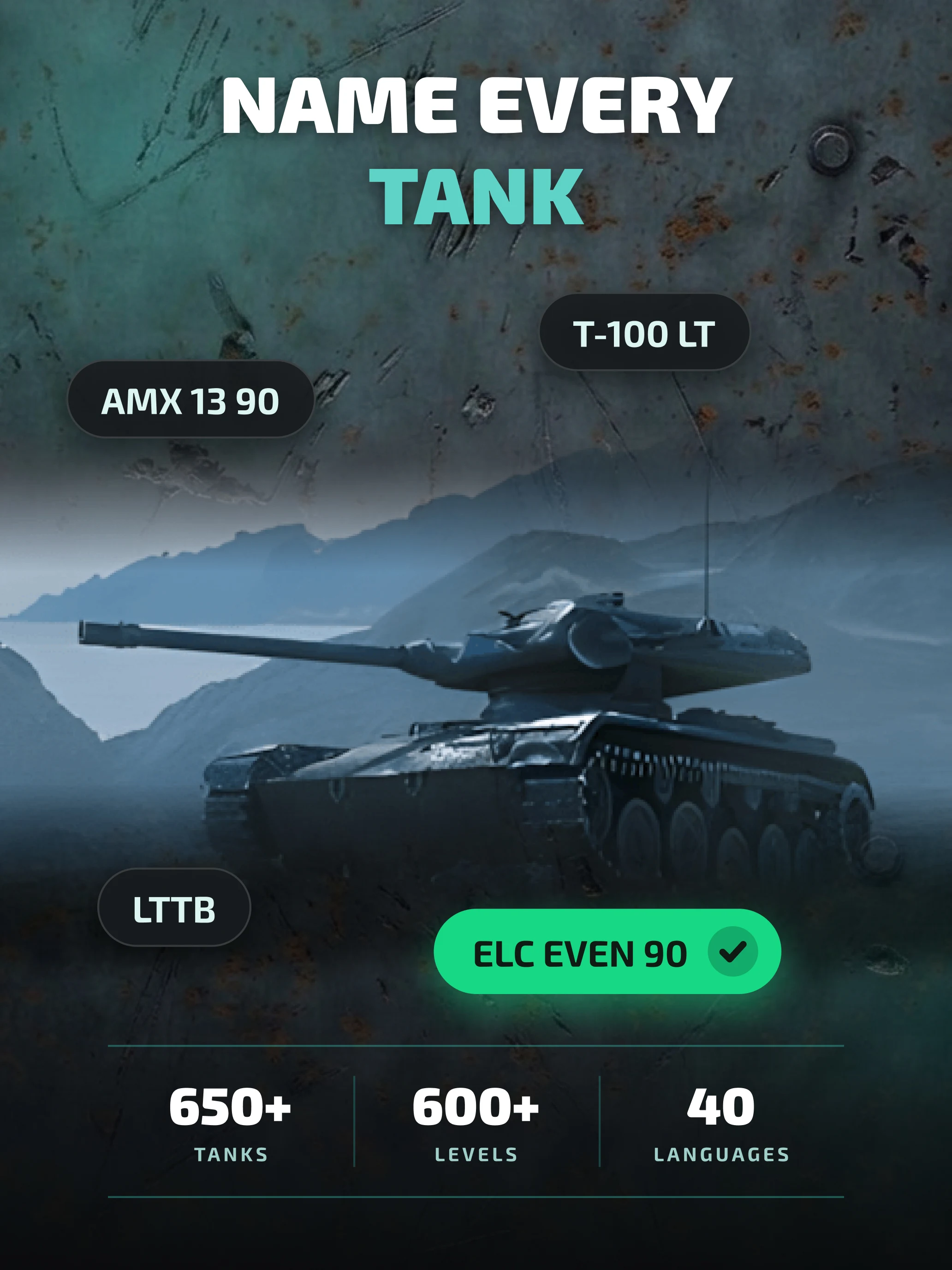 Tank Quiz: WW2 & Cold War screenshot
