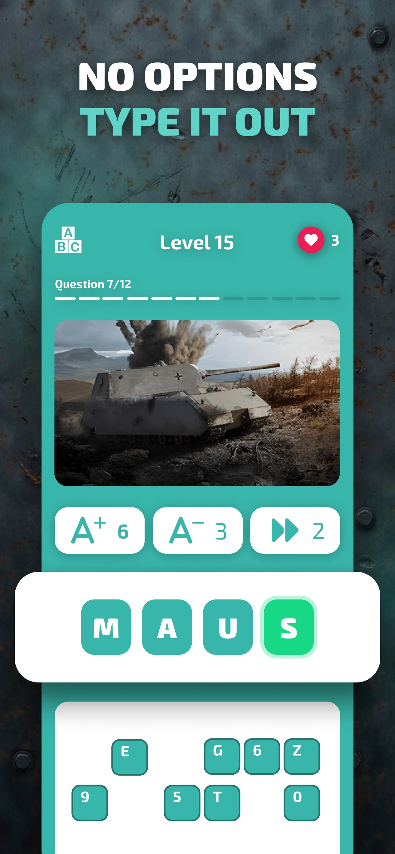 Tank Quiz: WW2 & Cold War screenshot
