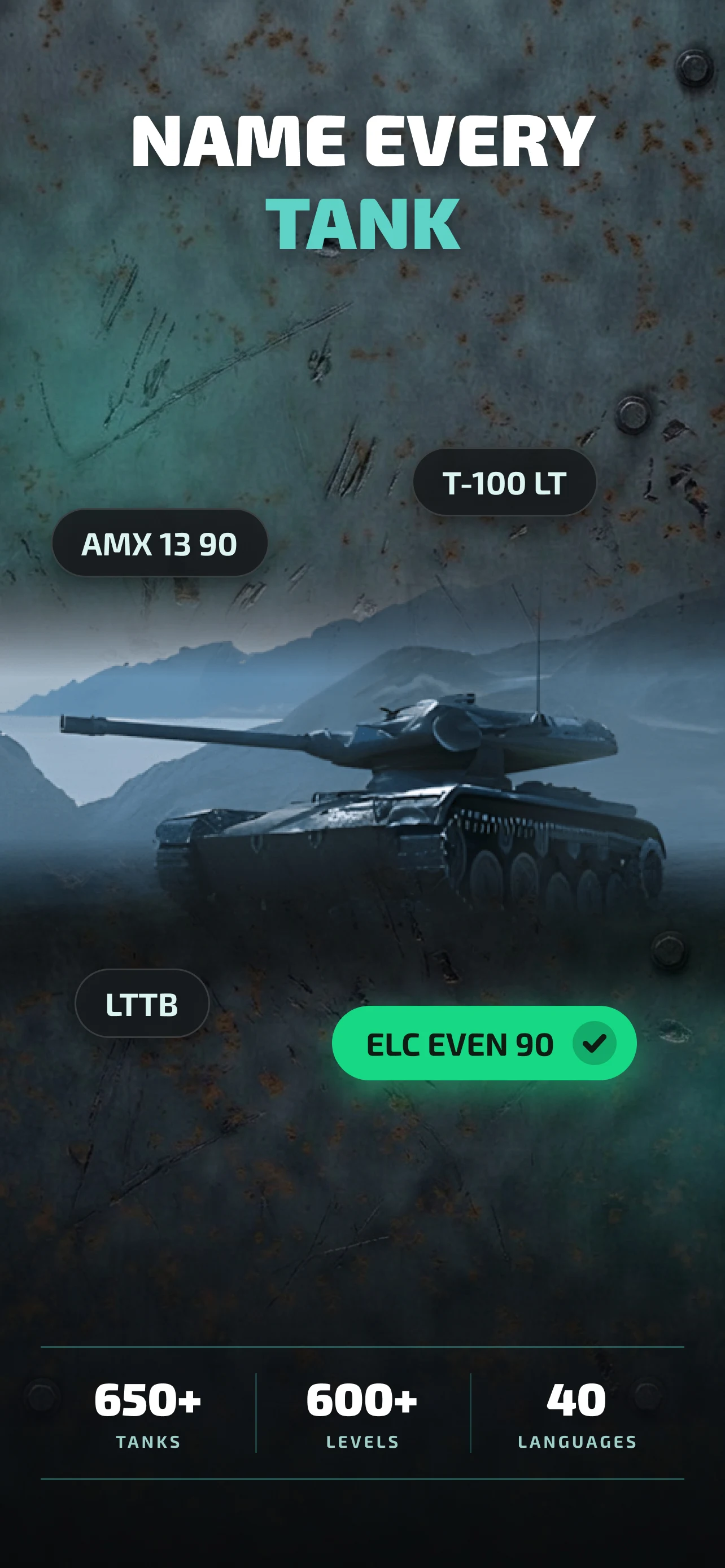 Tank Quiz: WW2 & Cold War screenshot